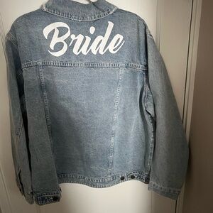 Show Me your MuMu Dover Denim BRIDE jacket